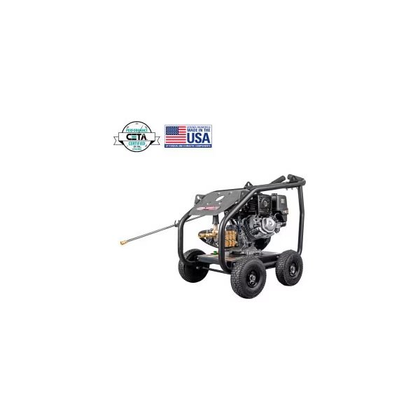 SimpsonÂ SuperPro Roll-Cage Gas Pressure Washer W/ Honda GX390 Engine, 4400 PSI, 4.0 GPM, Fna Group, Mfr#: 65206